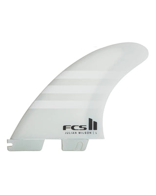 FCS II Julian Wilson Tri Fin Set - White
