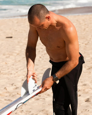 FCS II Julian Wilson Tri Fin Set - White