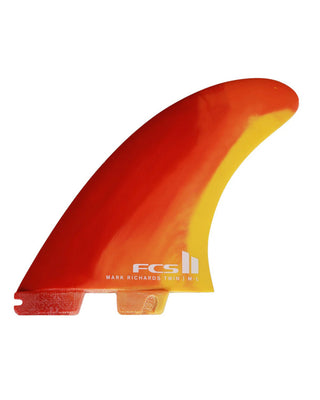 FCS II Mark Richards Twin + Stabiliser Surf Fins - Sunset Swirl