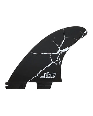 FCS II Mayhem Driver Tri Fin Set - White