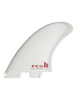 FCS II Panda Twinzer Fins - White