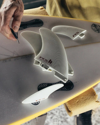 FCS II Panda Twinzer Fins - White