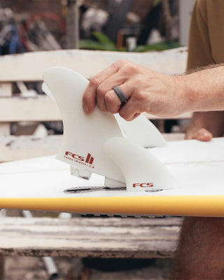 FCS II Panda Twinzer Fins - White
