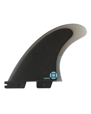 FCS II Performer Tri Fins - (L) - Tranquill Blue