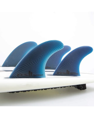 FCS II Performer Neo Glass Eco Tri-Quad Fins - Pacific