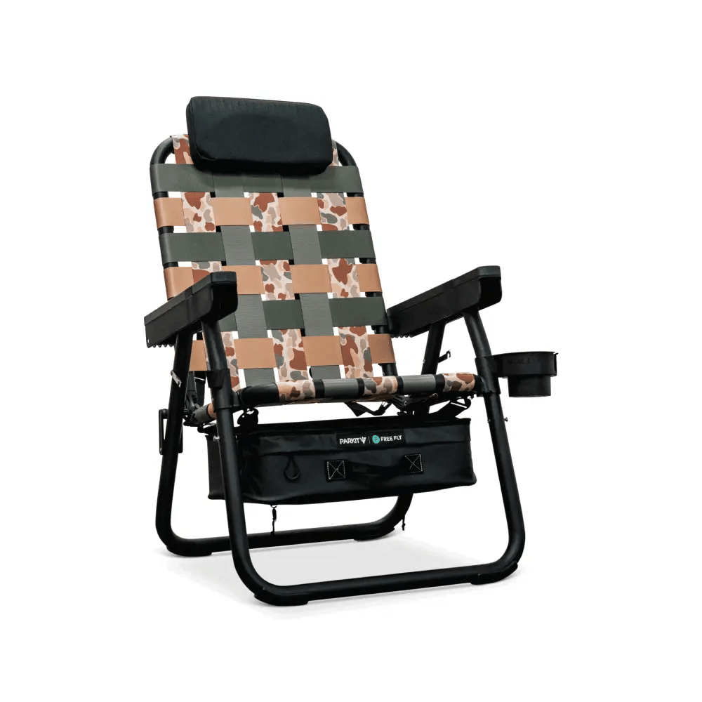 Free Fly x PARKIT Eclipse Recliner Chair - Vintage Camo