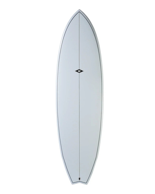 NSP Fish Elements Surfboard-White