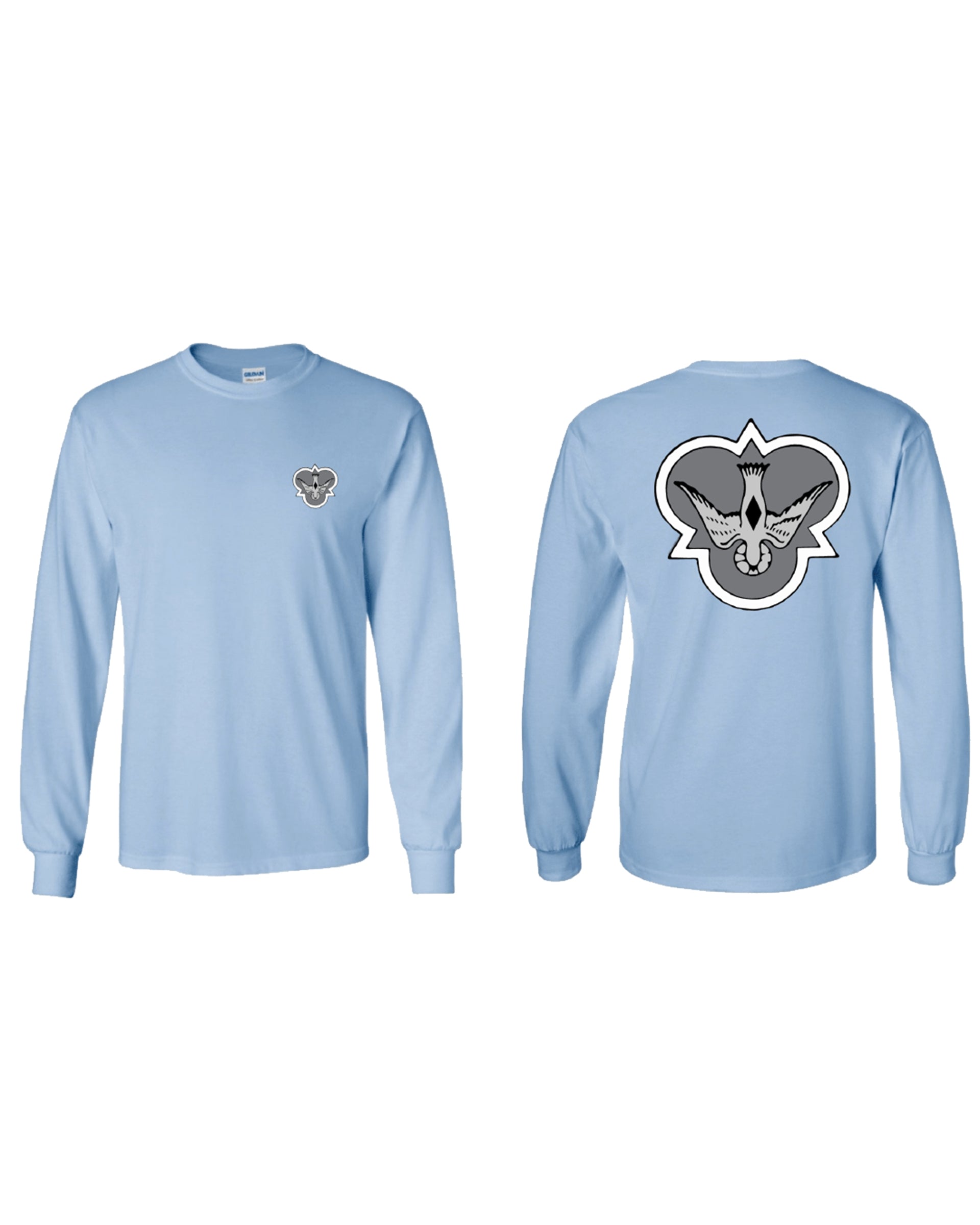 Flying Diamonds of California Long Sleeve Logo T-Shirt - Blue