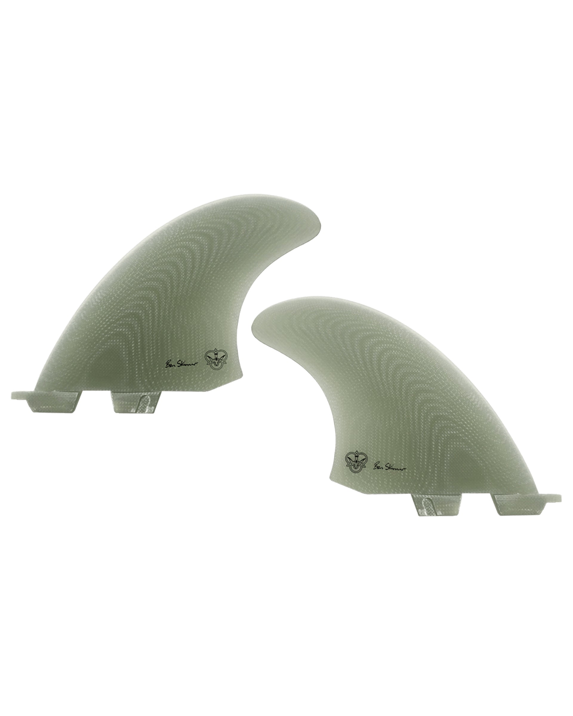Flying Diamonds of California Skindog Twin Fins - Clear