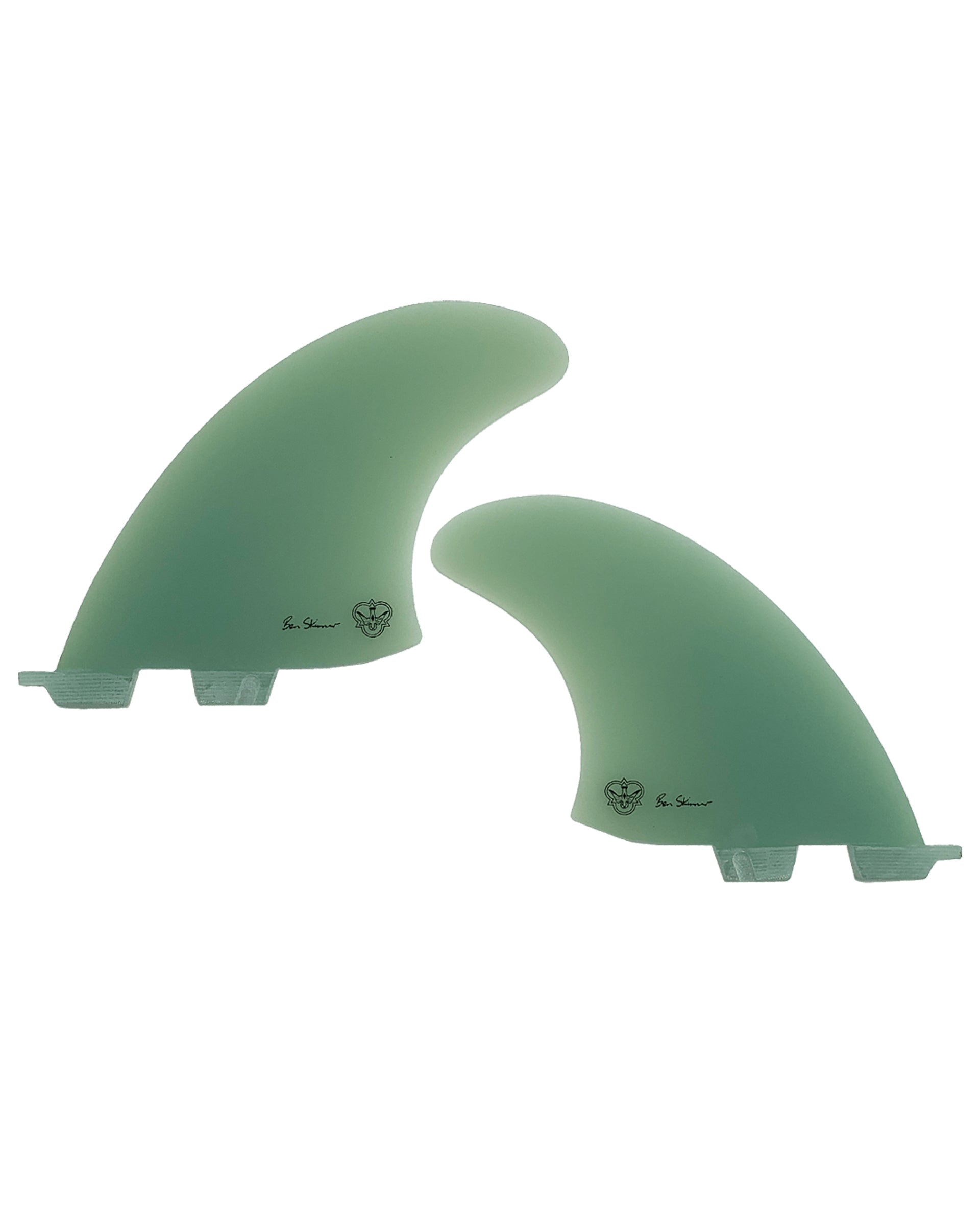 Flying Diamonds of California Skindog Twin Fins - G10 Clear