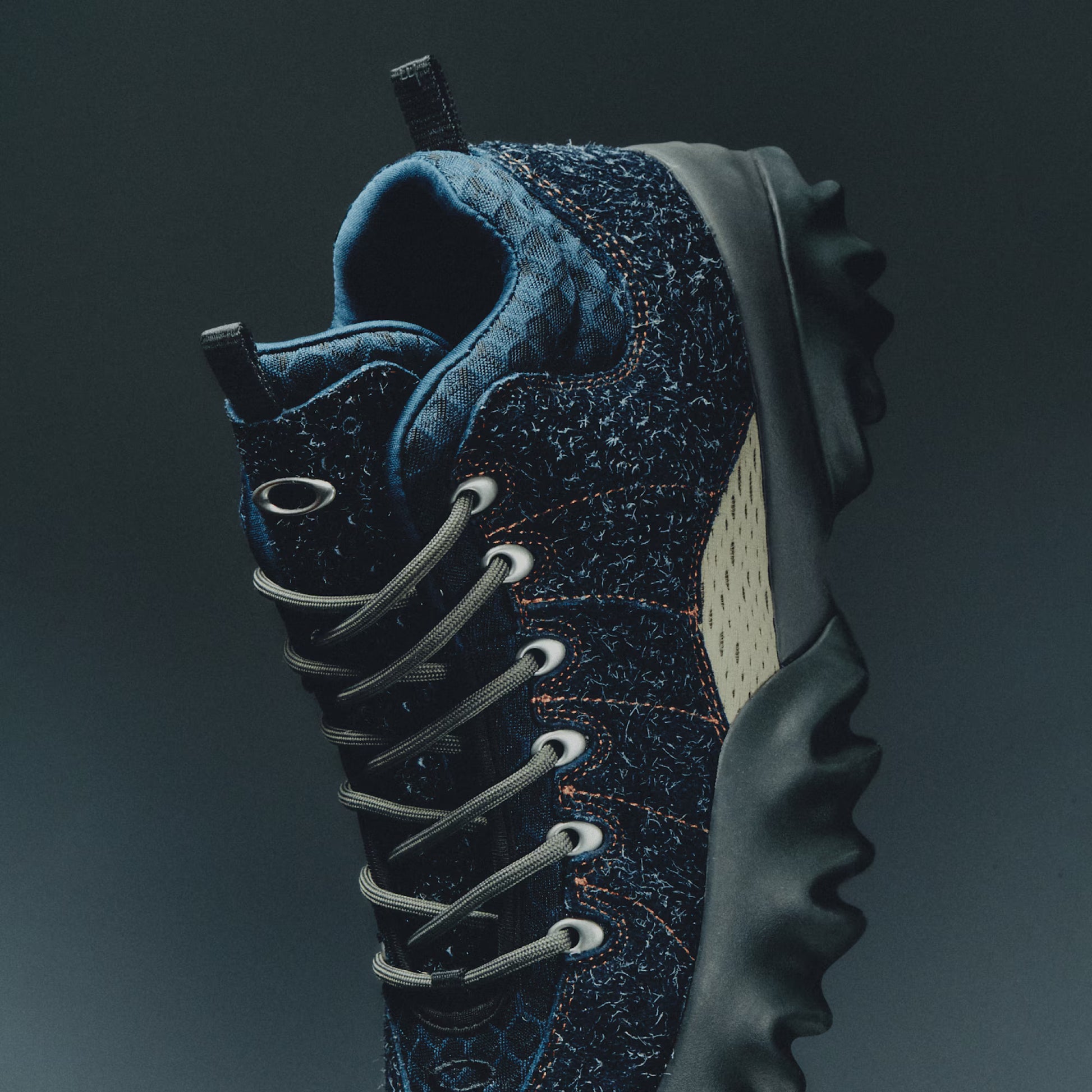 Oakley Factory Team Suede Edge Boot - Hairy Blue Graphite