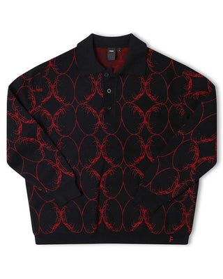 Former Coil Knit L/S Polo Shirt