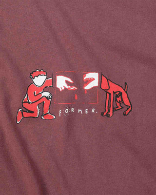 Former Aid Short Sleeve T-Shirt - Plum