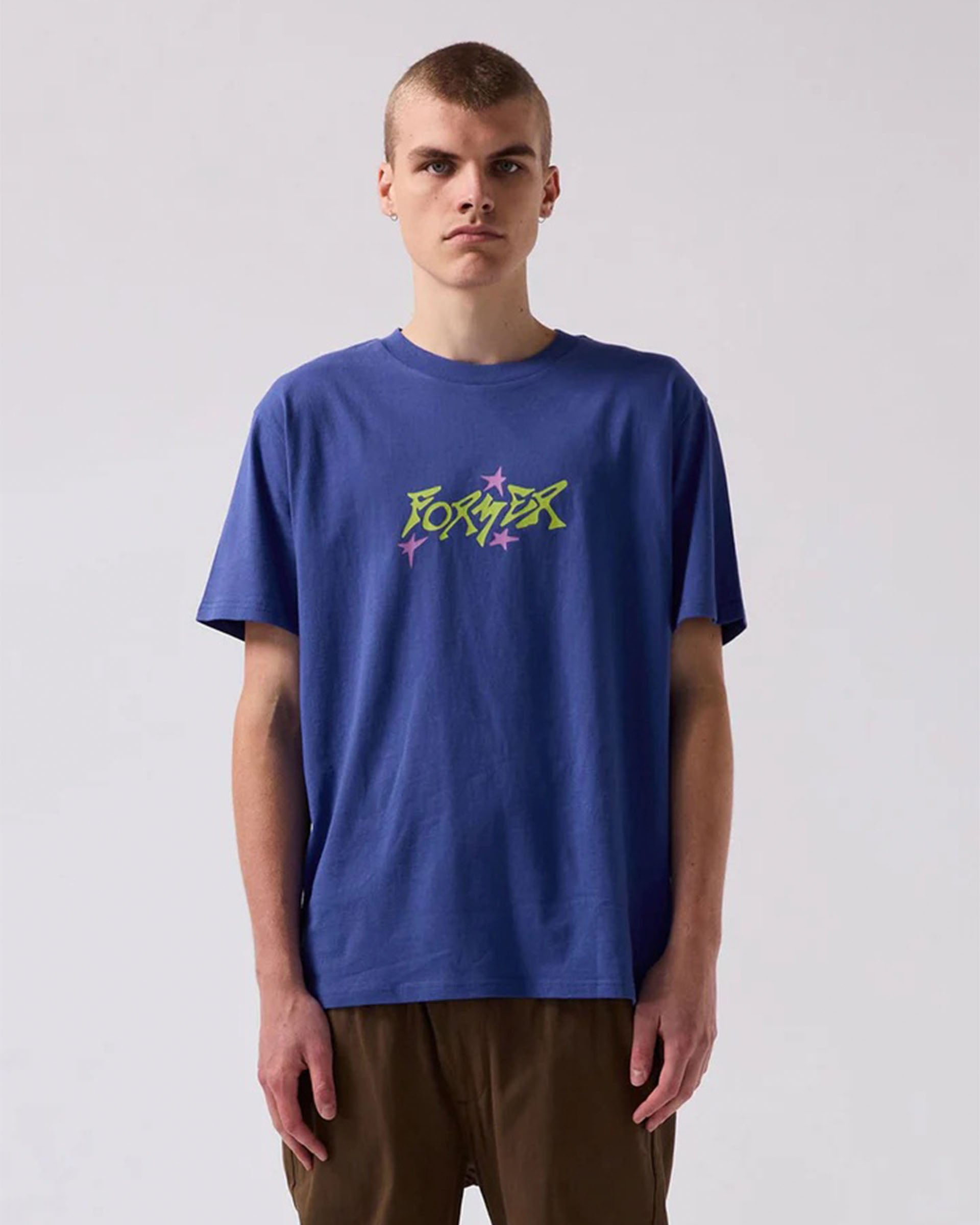 Former Men's Astro Short Sleeve T-shirt - Deep Cobalt