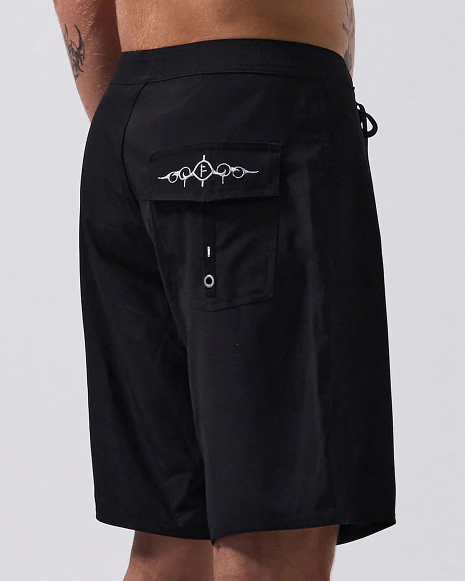 Former B Howard 19" Swim Trunk - Black