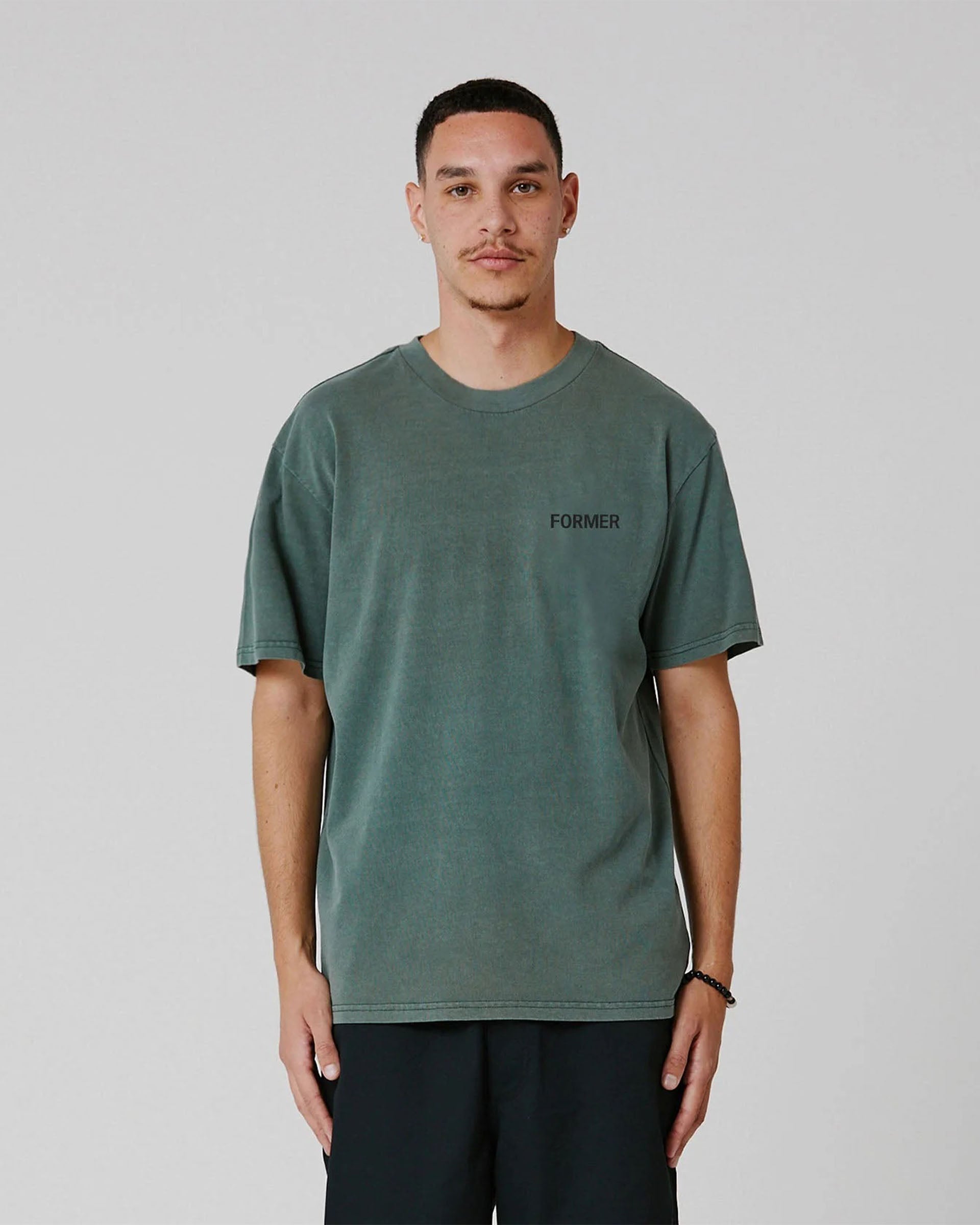 Former Crux Scratch Short Sleeve T-Shirt - Washed Green