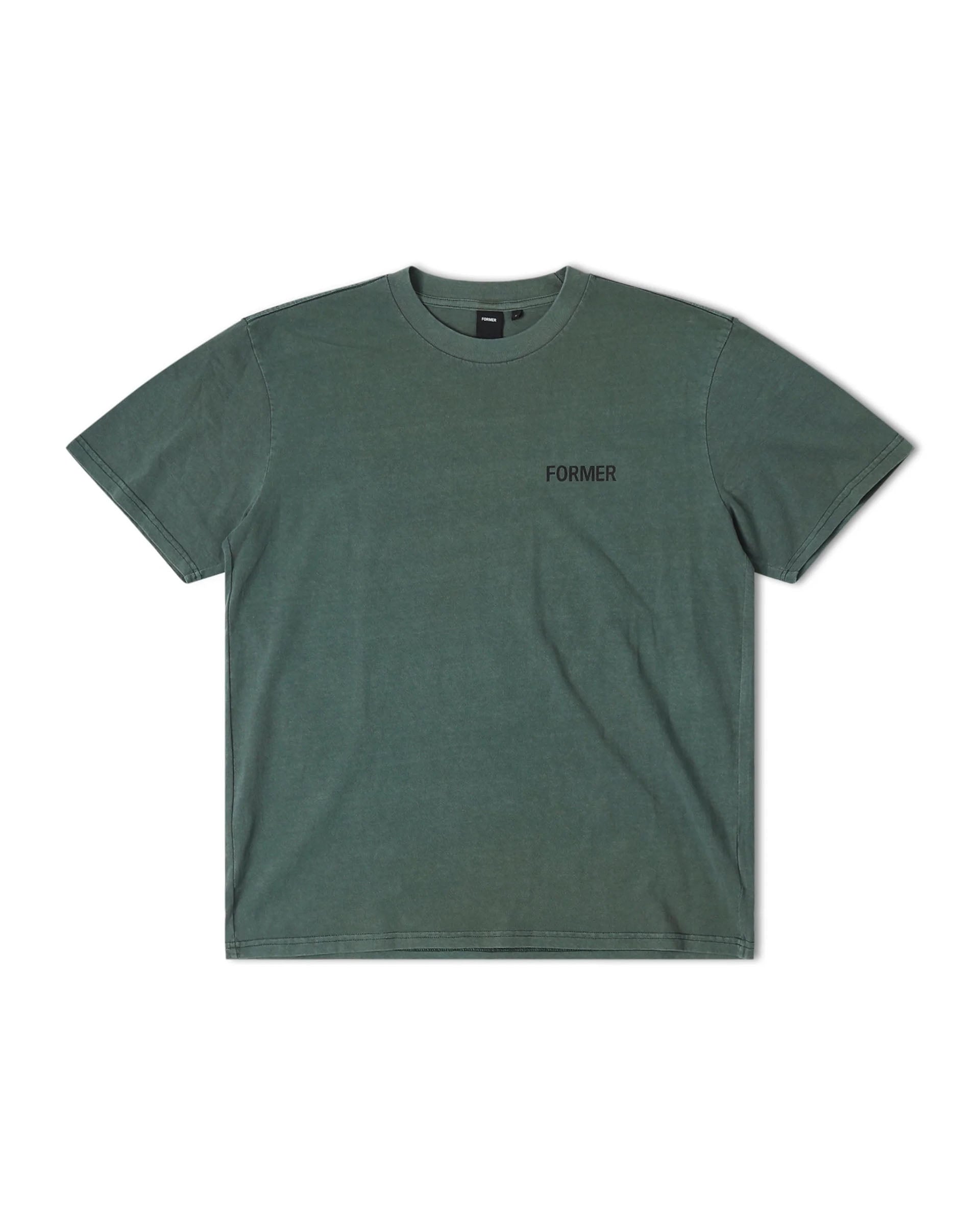 Former Crux Scratch Short Sleeve T-Shirt - Washed Green