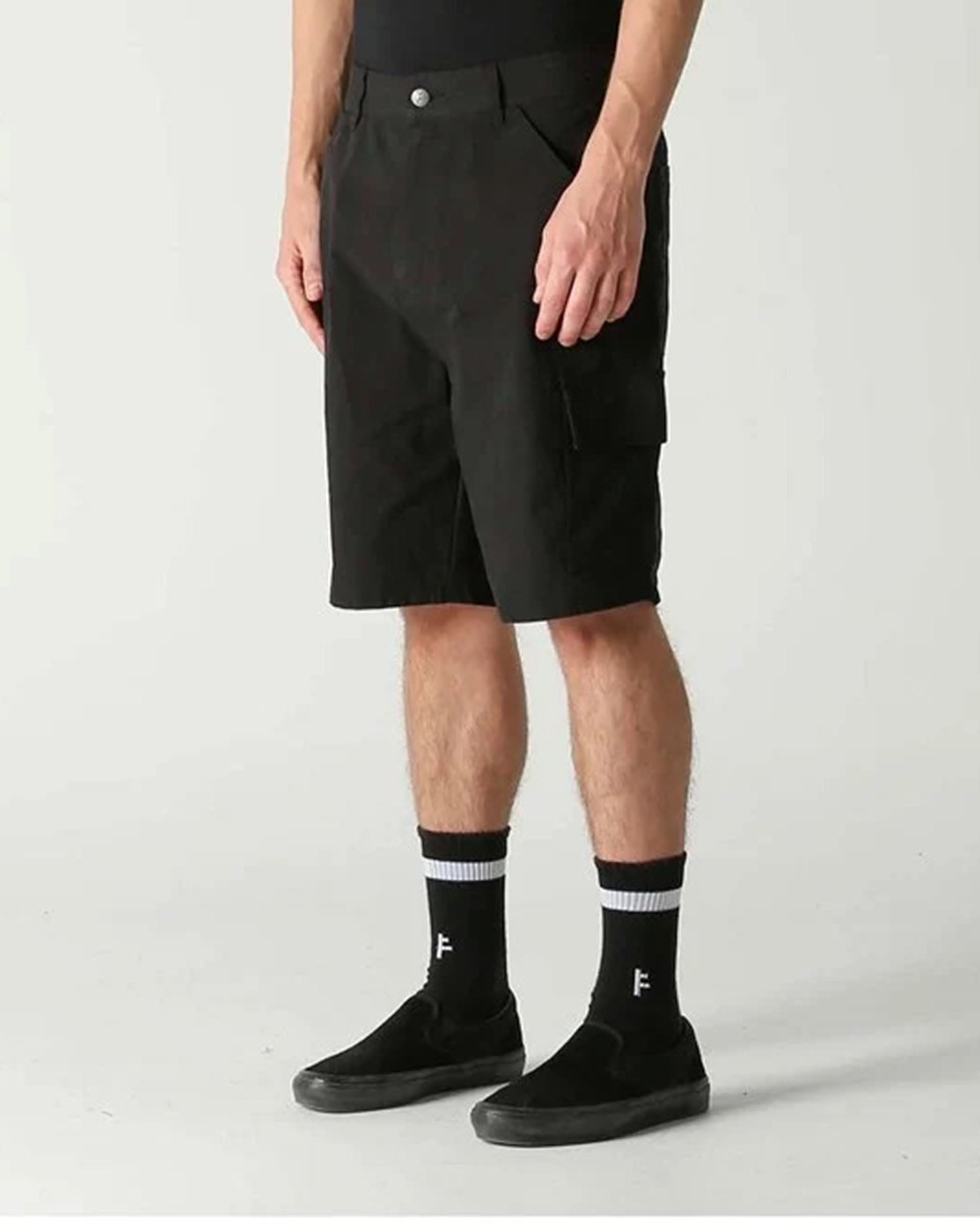 Former Distend Cargo Walkshort - Washed Black