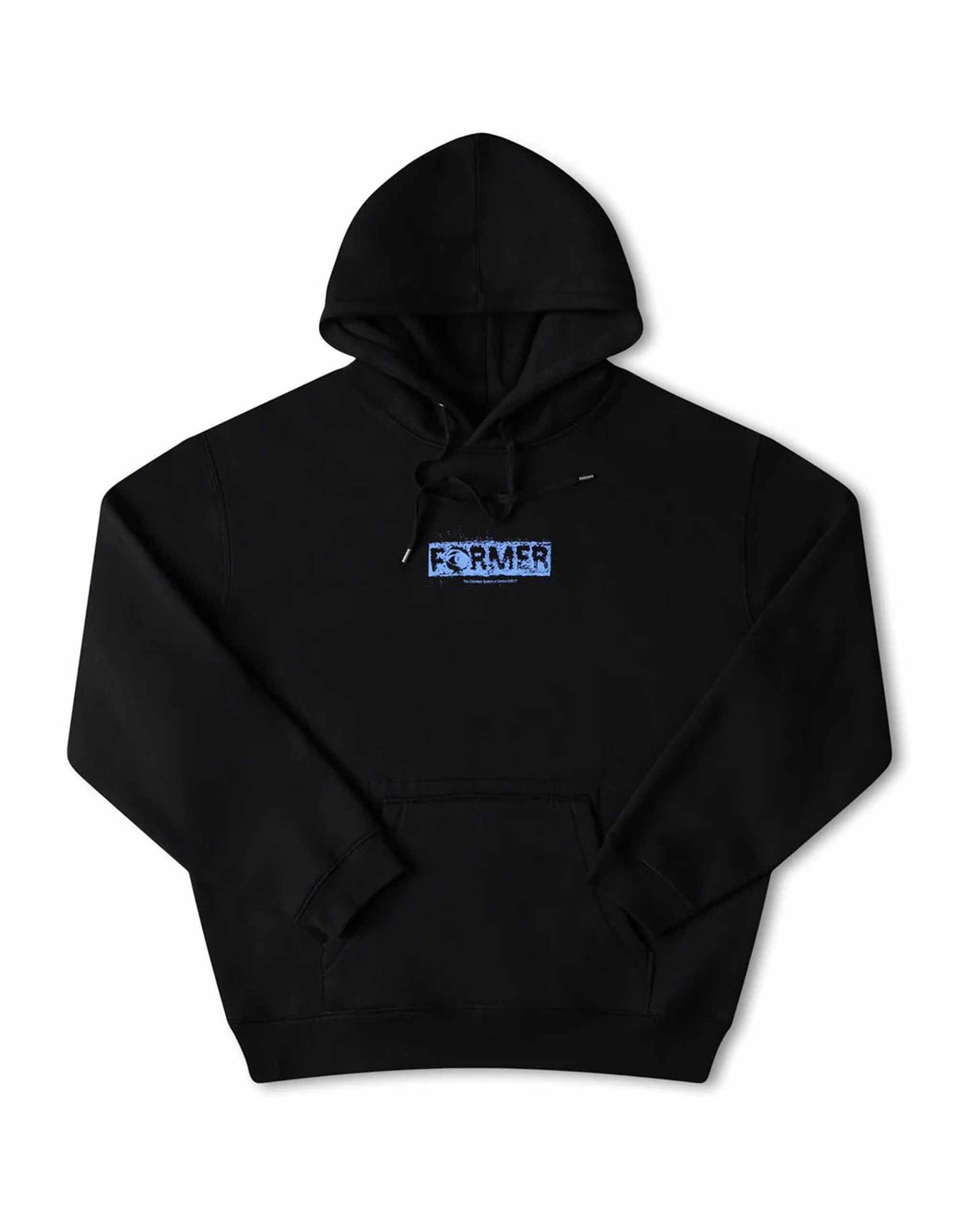 Former Exposed Pullover Hoodie - Black