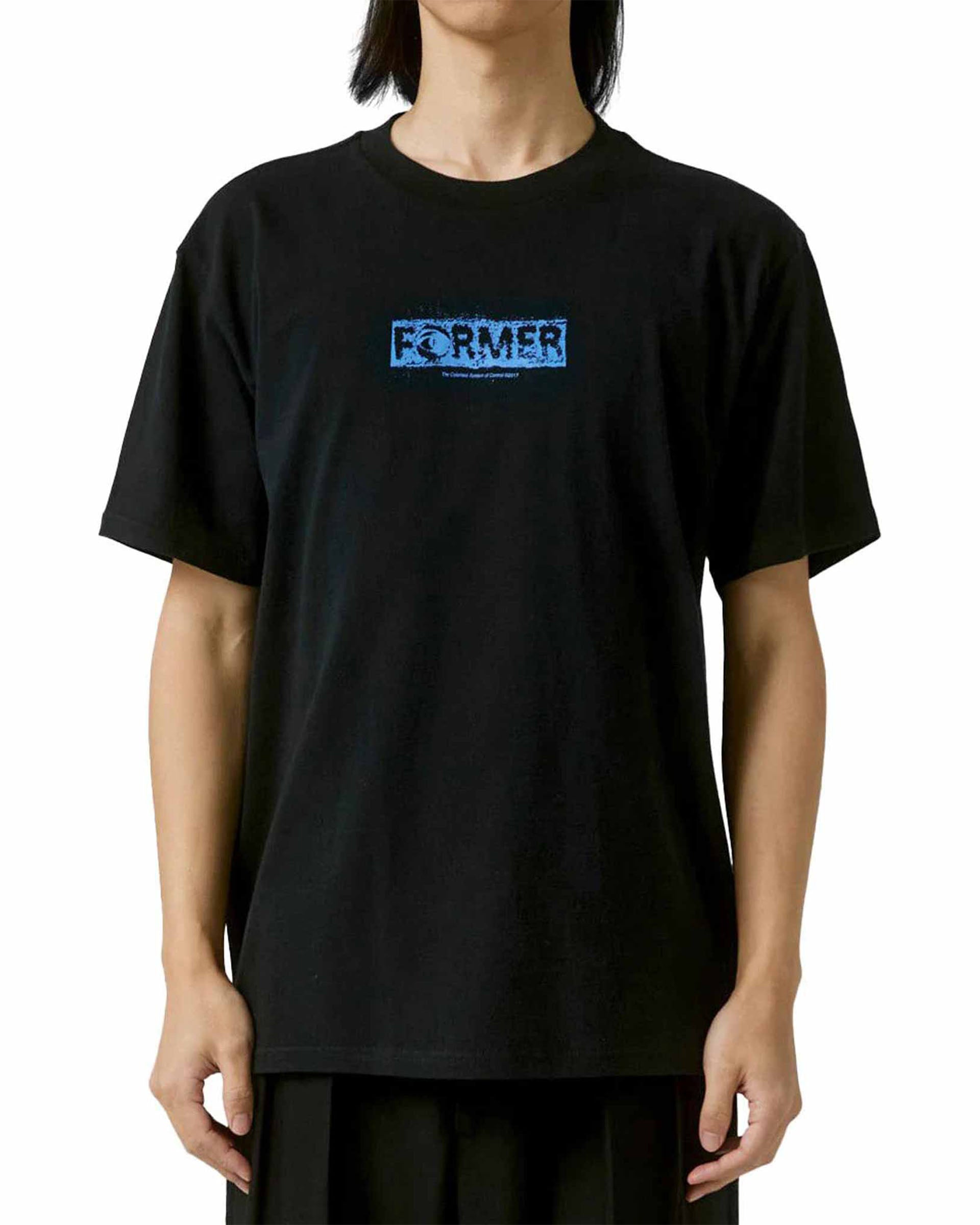 Former Exposed Short Sleeve T-Shirt - Black