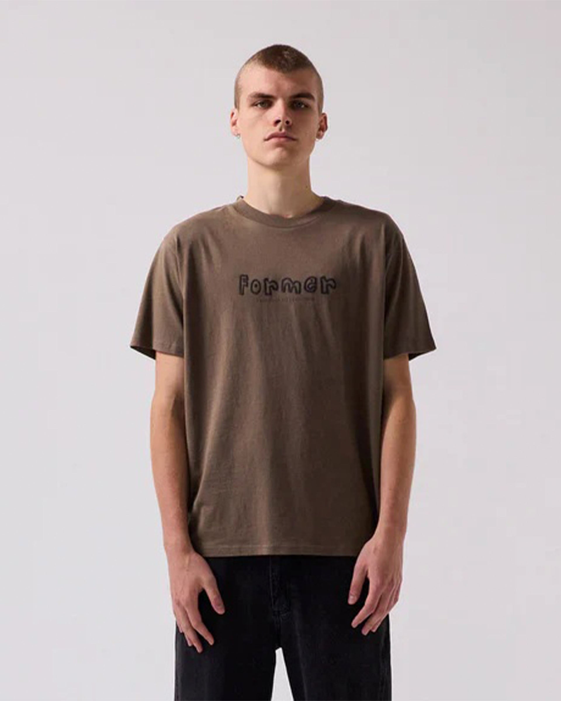 Former Men's Foolish Short Sleeve T-shirt - Pecan