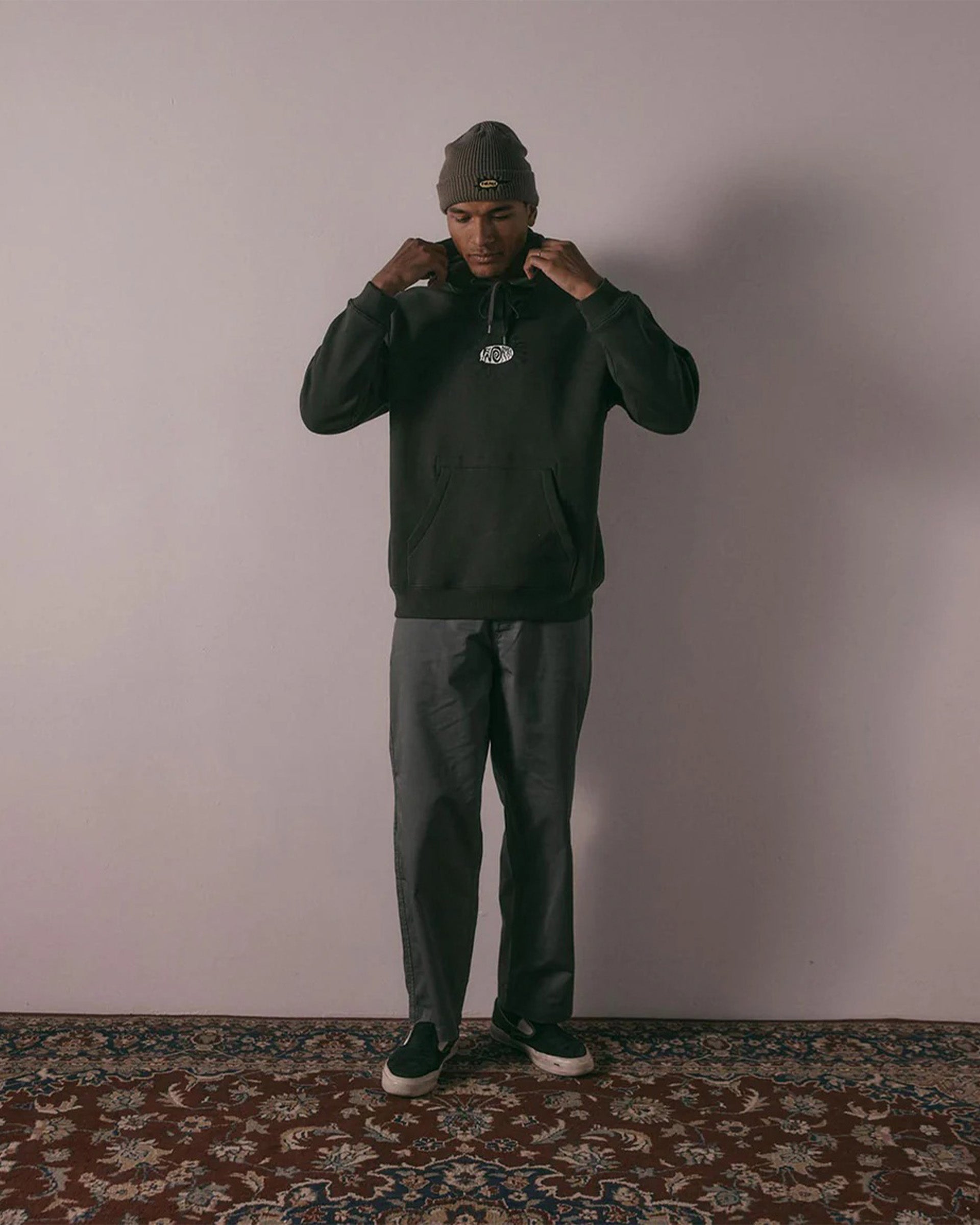 Former Halo Pullover Hoodie - Worn Black