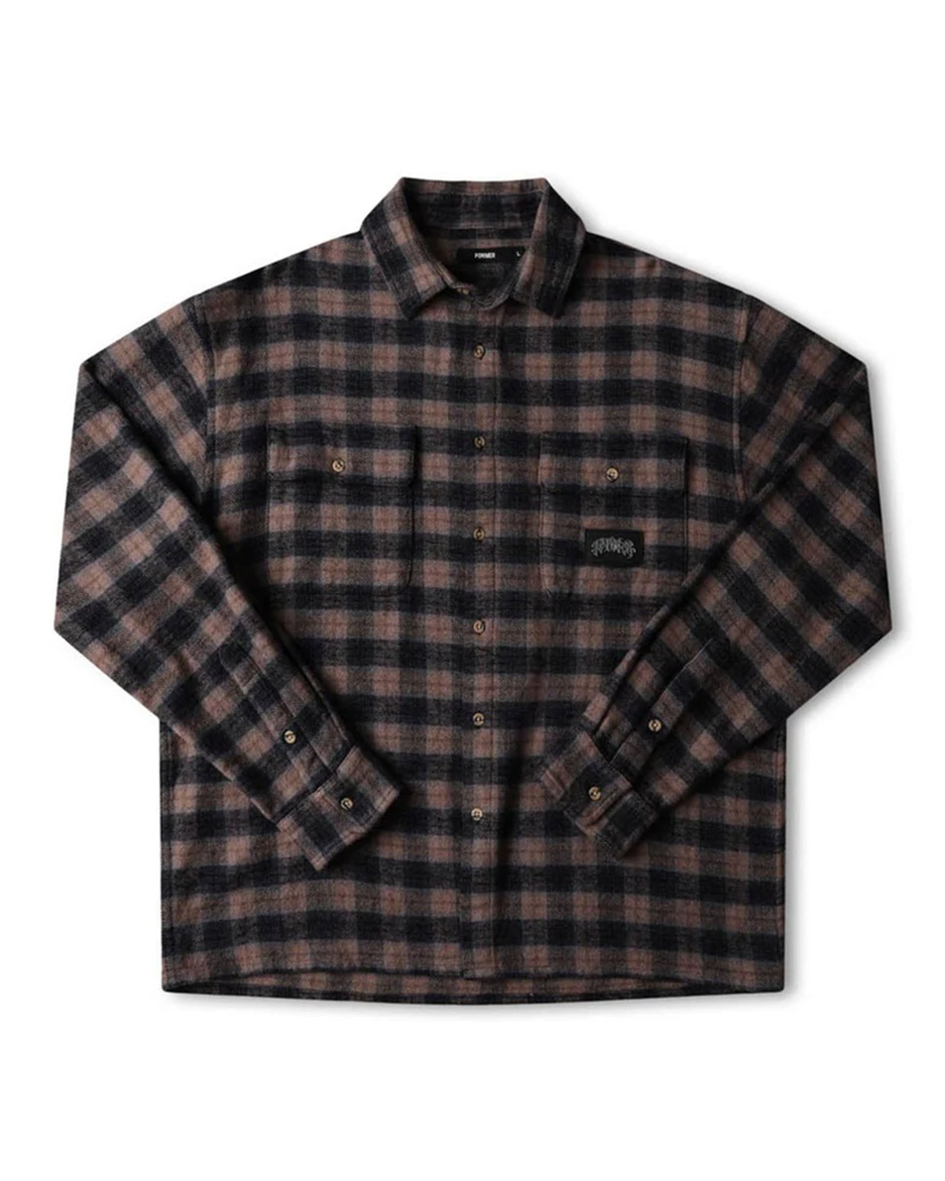 Former Men's Manners Long Sleeve T-Shirt - Taupe