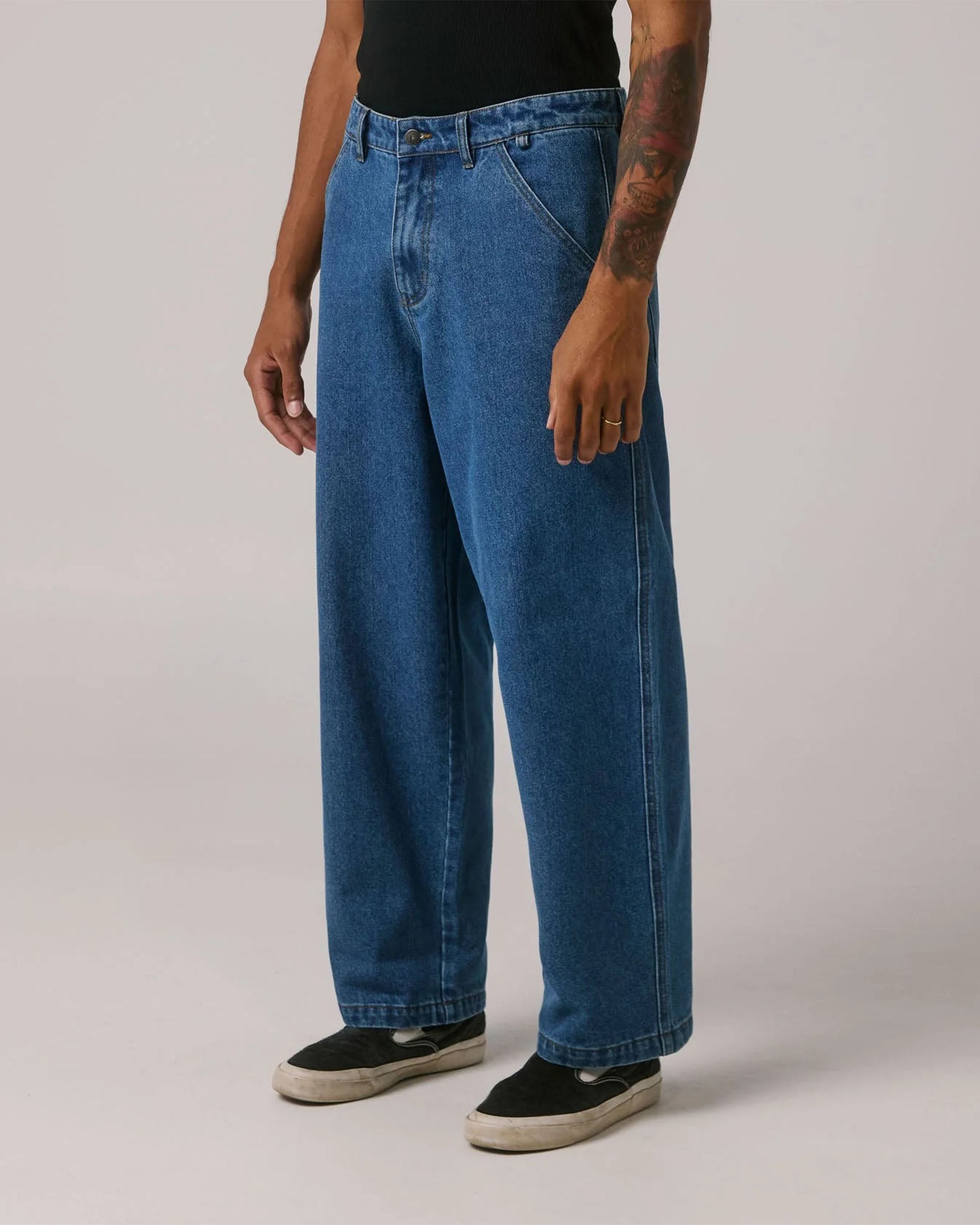Former Reynolds Denim Pant - Worn Blue