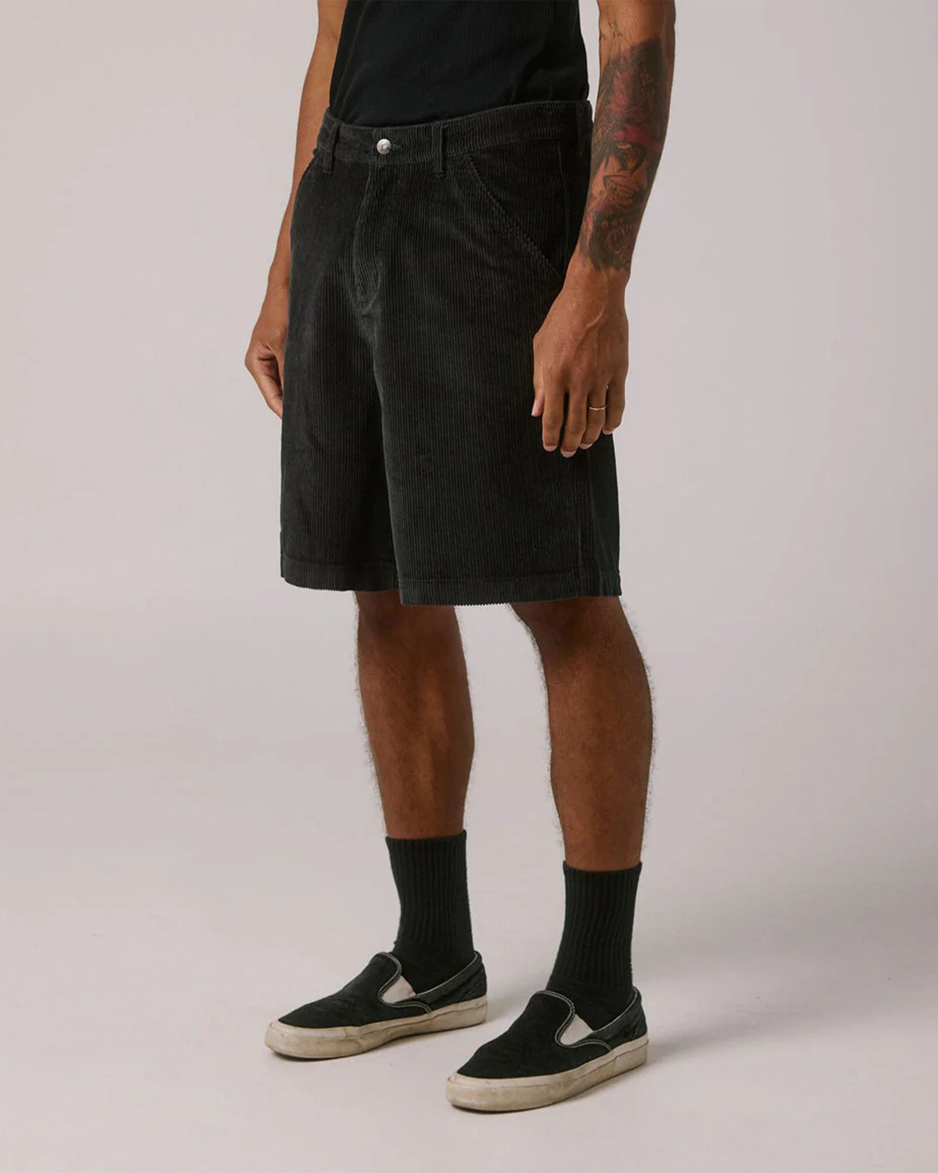 Former Reynolds 21" Cord Walkshort - Charcoal