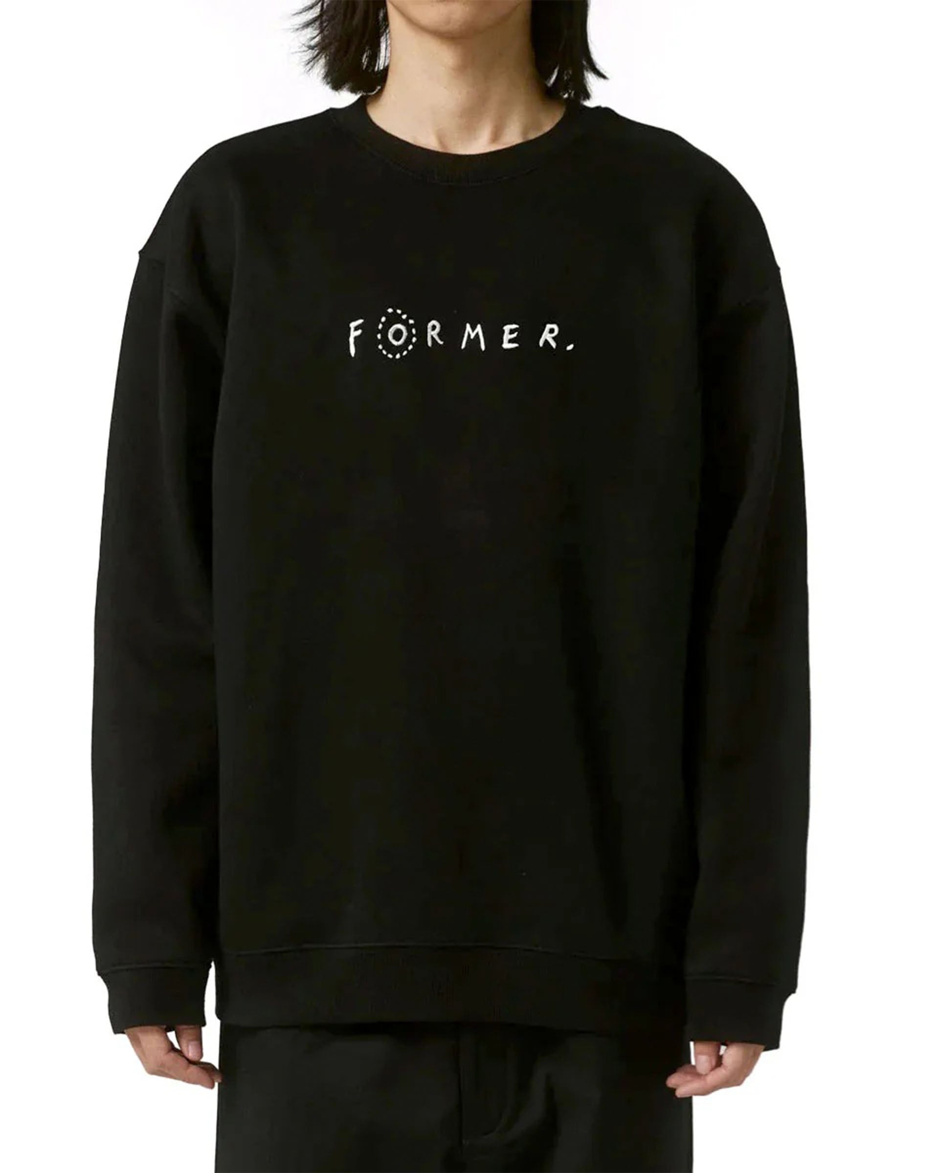 Former Skittish Crewneck - Black