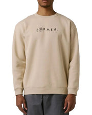 Former Skittish Crewneck - Bone