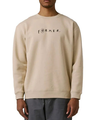 Former Skittish Crewneck - Bone