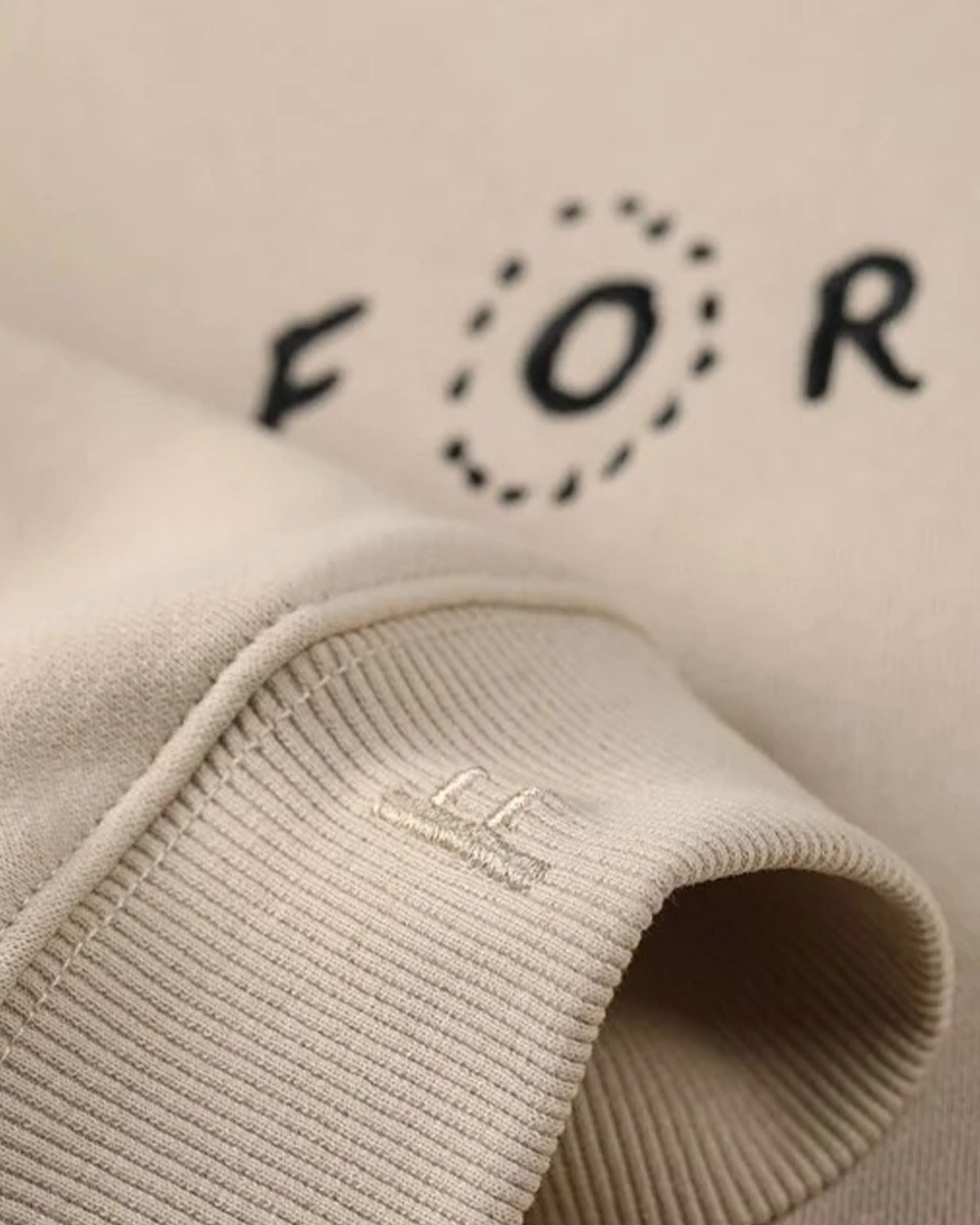 Former Skittish Crewneck - Bone