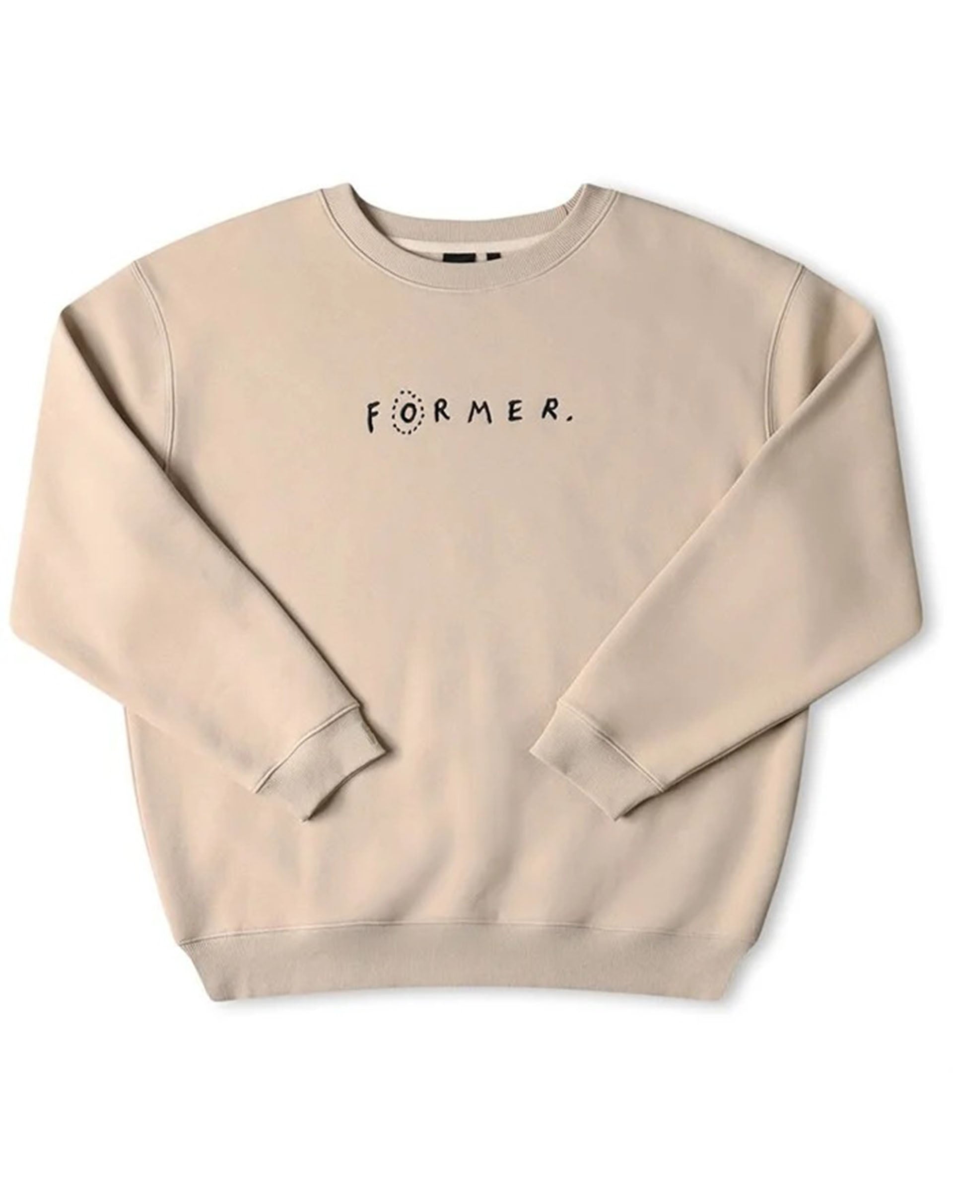 Former Skittish Crewneck - Bone