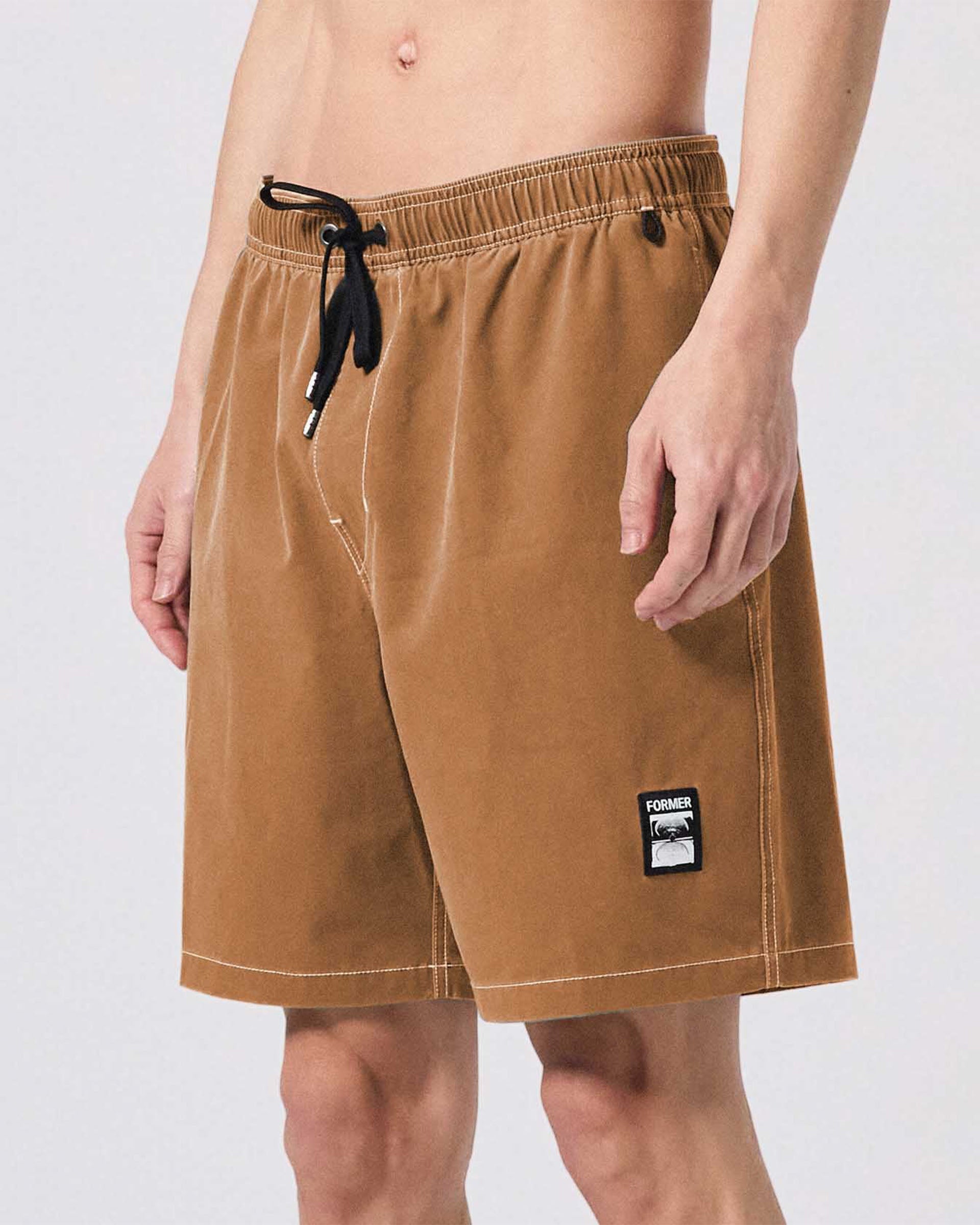 Former Swans Baggy 18" Swim Trunk - Copper