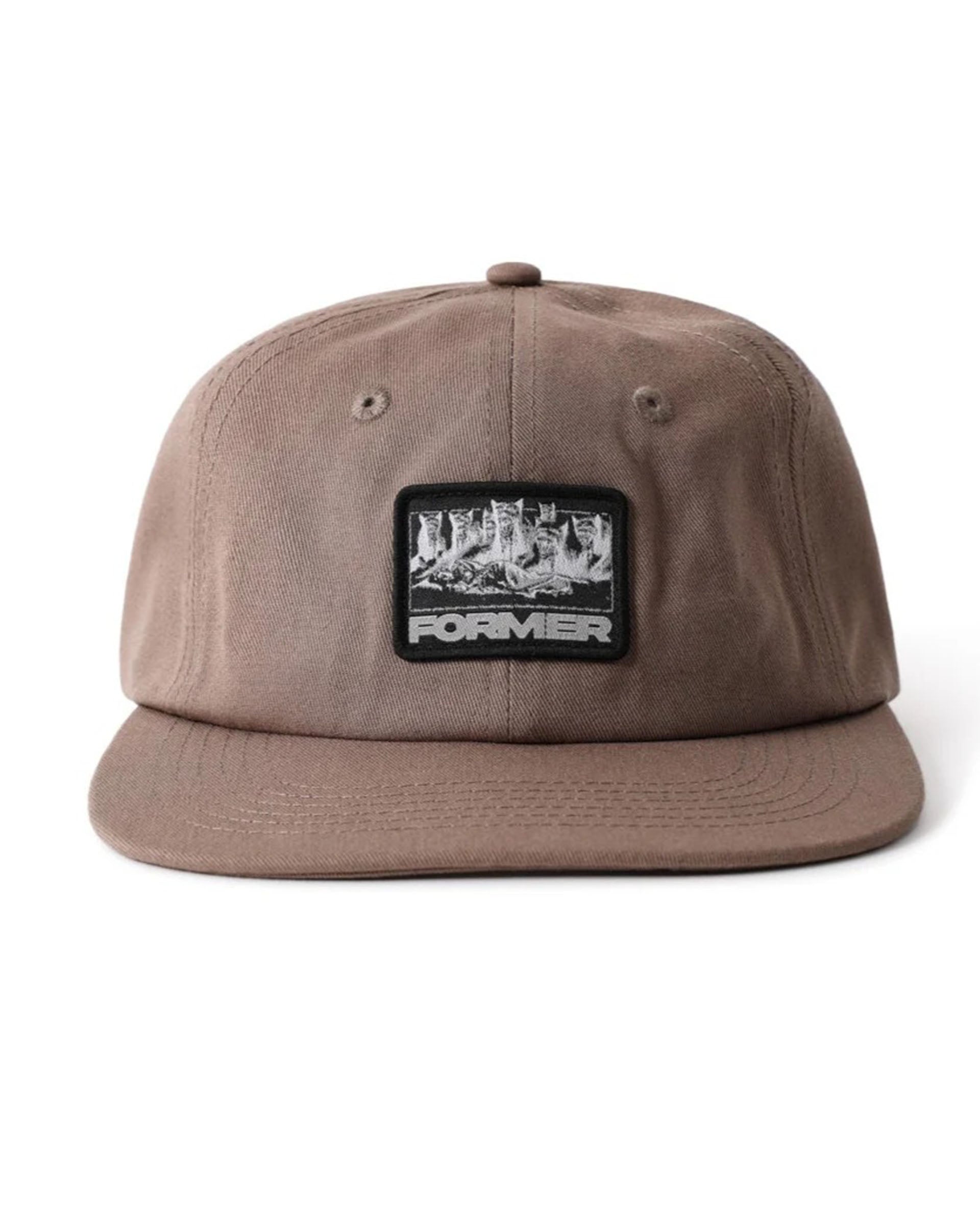 Former Theater Patch Hat - Taupe