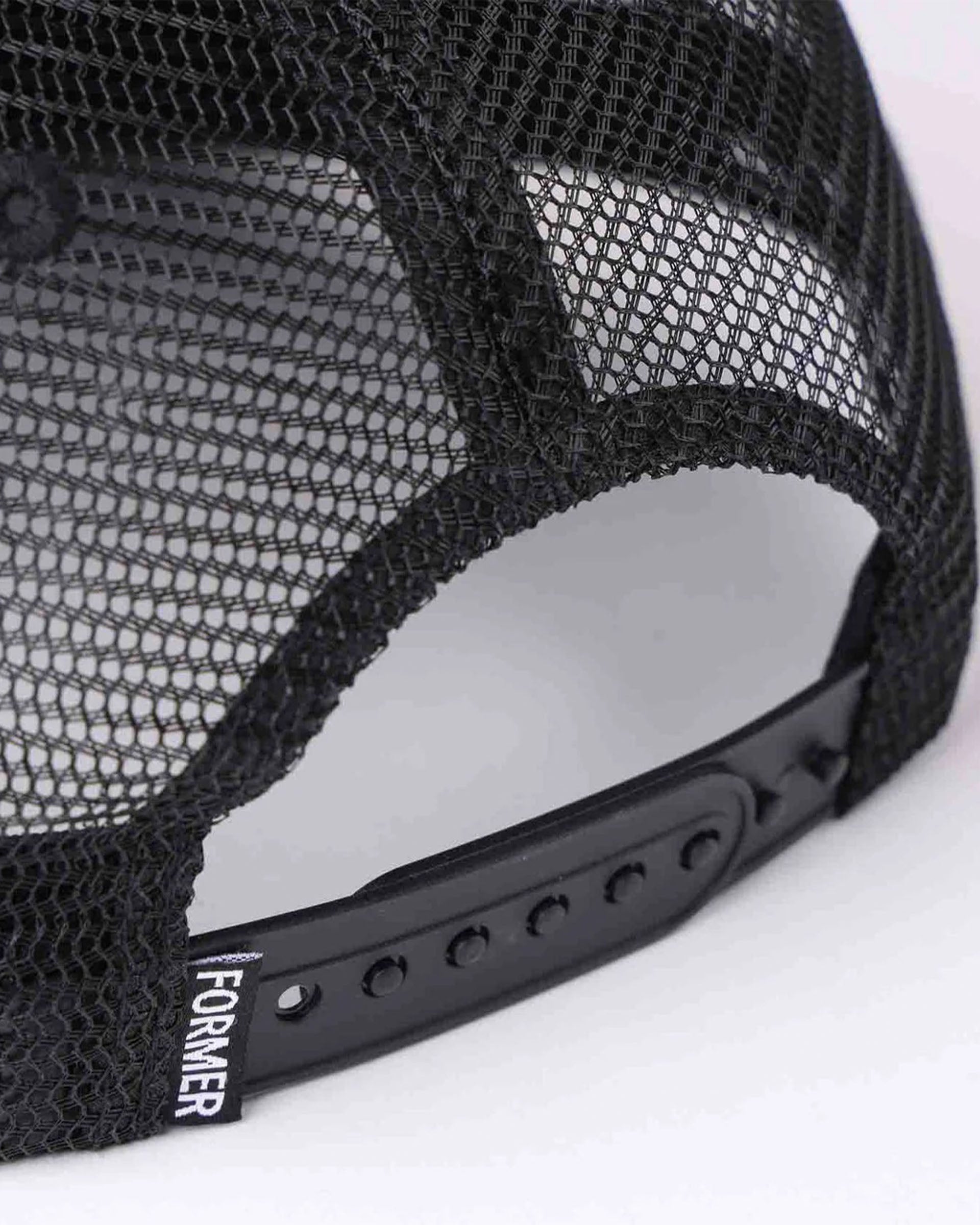 Former War Poodle Trucker Hat - Black