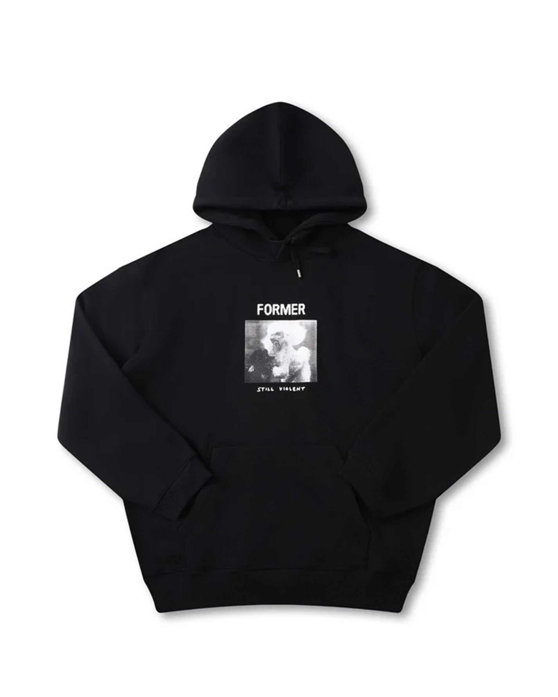 Former War Poodle Pullover Hoodie - Black
