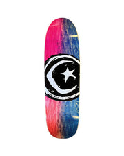 Foundation Skateboards Star &amp; Moon Dyed Shape 9" Deck