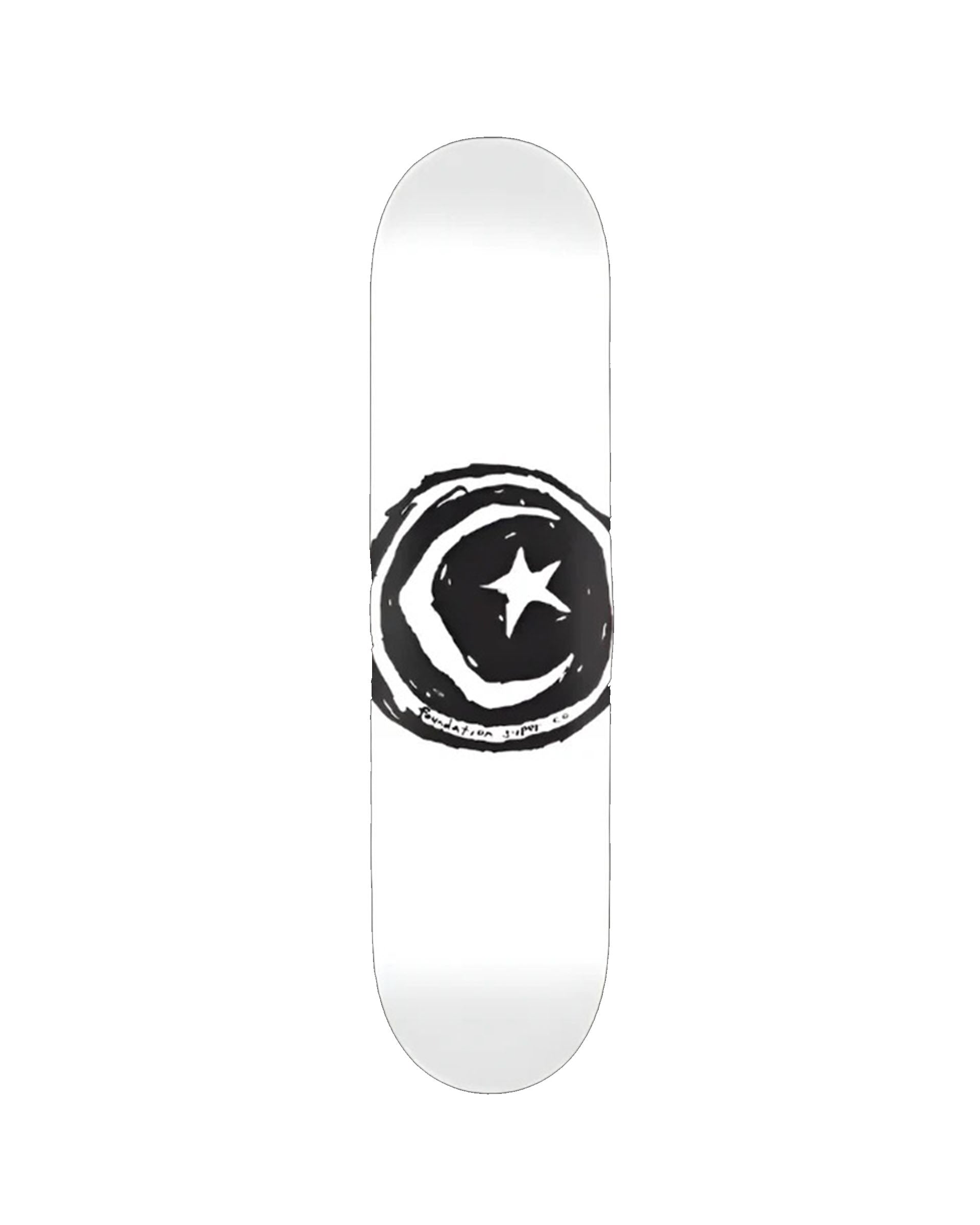 Foundation Skateboards Star &amp; Moon 8.25" Deck