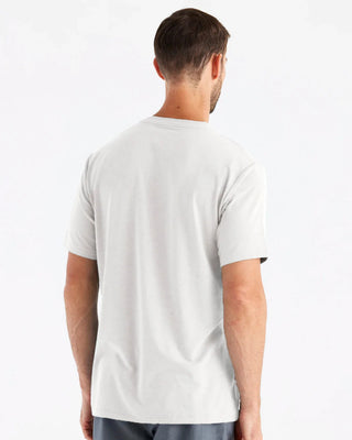 Free Fly Bamboo Flex Pocket Short Sleeve T-Shirt - Bright White
