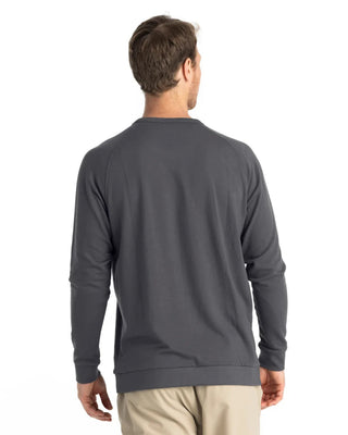 Free Fly Bamboo Lightweight Fleece Crewneck - Black Sand
