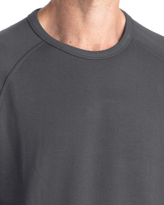 Free Fly Bamboo Lightweight Fleece Crewneck - Black Sand