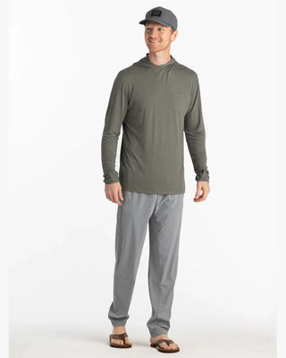 Free Fly Bamboo Lightweight Hoodie - Fatigue