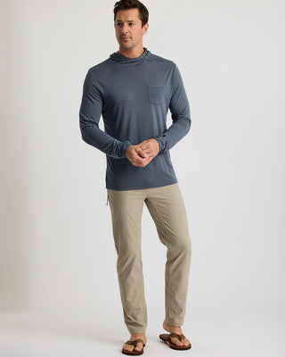 Free Fly Bamboo Lightweight Hoodie - Storm Cloud