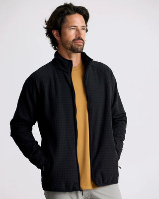 Free Fly Gridback Fleece Jacket - Black