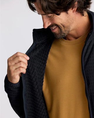 Free Fly Gridback Fleece Jacket - Black
