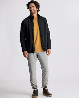 Free Fly Gridback Fleece Jacket - Black