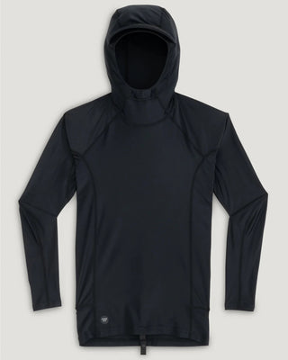 Free Fly Pinnacle Hooded Rash Guard - Black