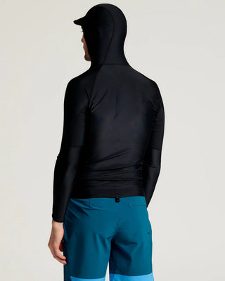 Free Fly Pinnacle Hooded Rash Guard - Black